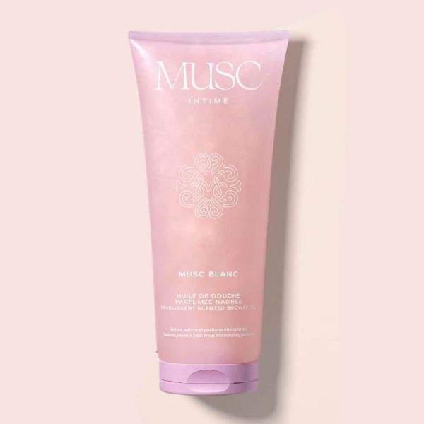 Musc Intime – Huile de douche parfumée nacrée Sweet Litchi 200 ml
