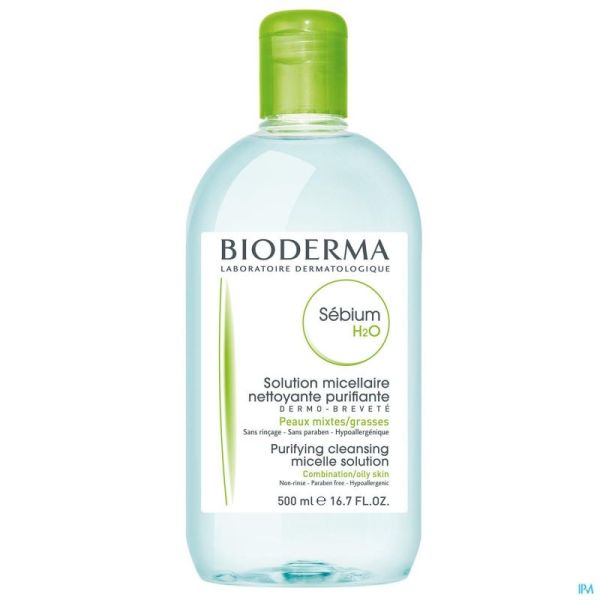 Bioderma Sebium H2O Solution Micellaire 500 Ml