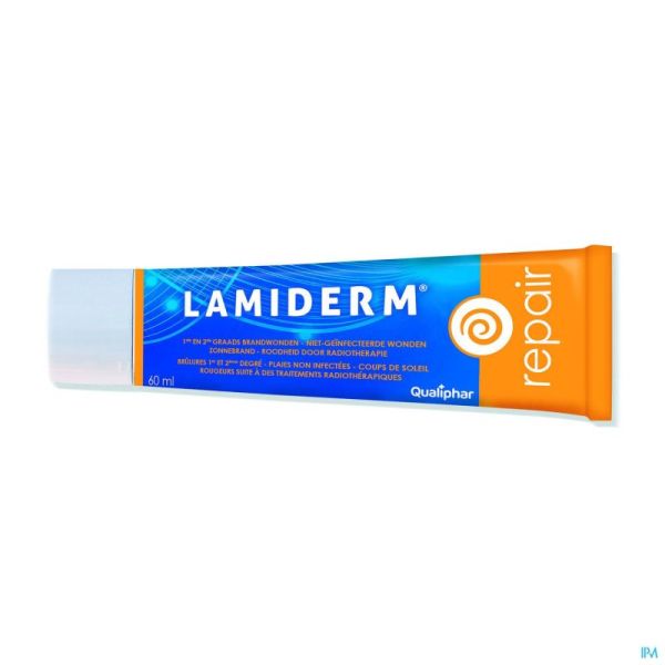 Lamiderm Creme Brulures 1°+2°   Tube 60 Ml