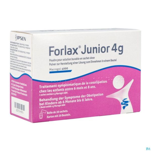 Forlax Junior 4 G Sachets   Zakjes 20