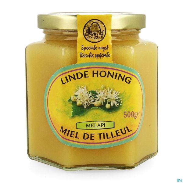 Melapi miel tilleul tendre 500g 5529 revogan