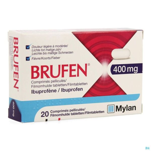 Brufen 400 mg comp pell tabl 20 x 400 mg