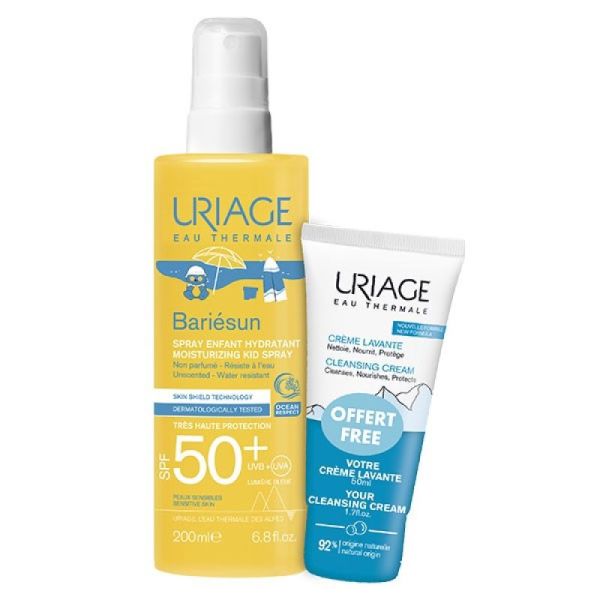 Uriage Bariesun Enfants Spray IP50+ 200ml + Crème Lavante 50ml