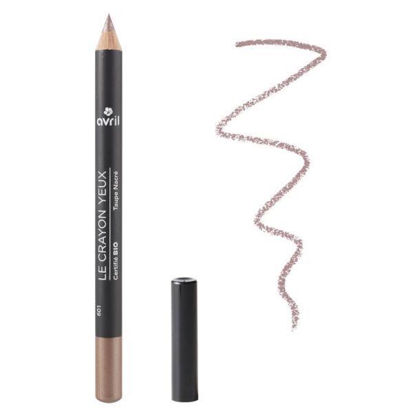 Avril Crayon Taupe Nacré Bio
