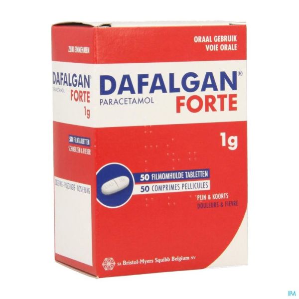 Dafalgan Forte Sec 1 G Tabl 50