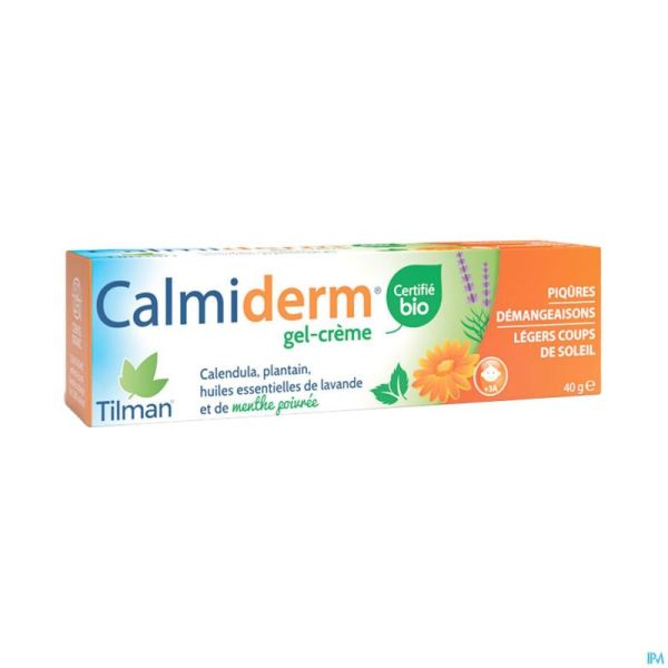 Calmiderm gel-creme certifie bio tube 40g