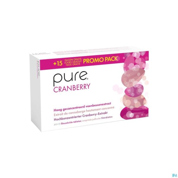 Pure cranberry comp pell 60 + comp pell 15 gratuit