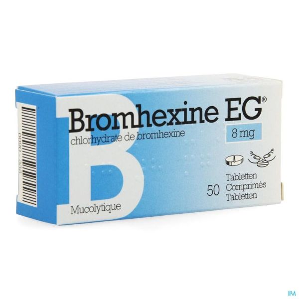 Bromhexine Eg Comp  50 X 8 Mg