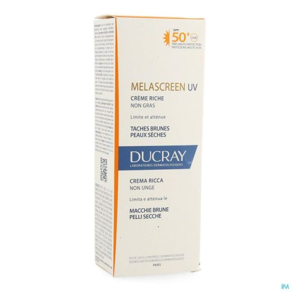 Ducray Melascreen Uv Creme Riche 40ml