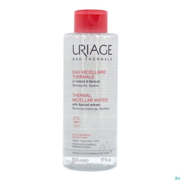 Uriage eau micc.thermale peaux sensibles 500ml