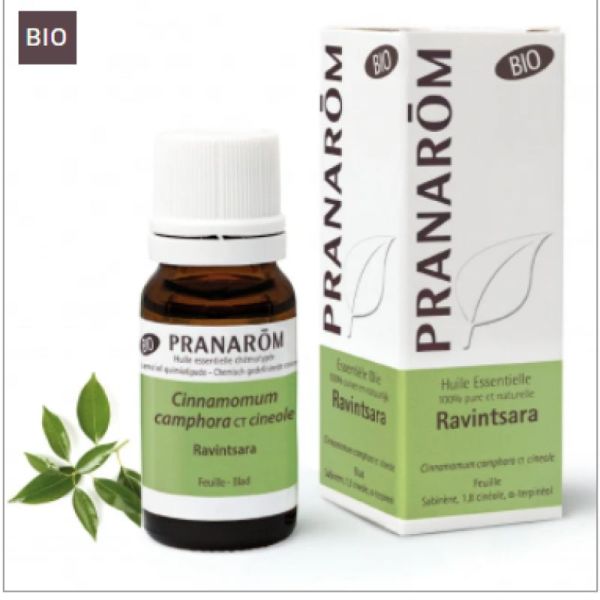 Ravintsara bio huile essentielle 10ml pranarom