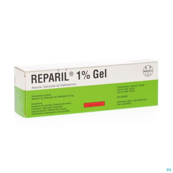 Reparil Gel 1% 100 G                              