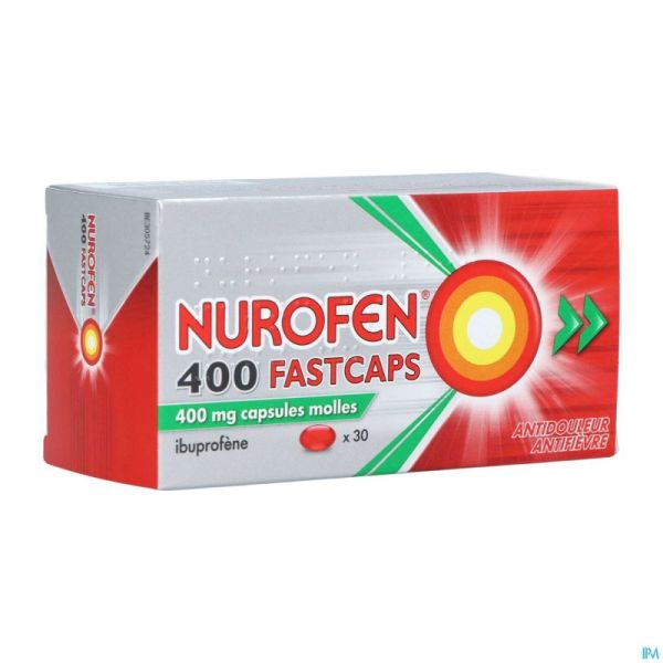 Nurofen 400 fastcaps caps 30 x 400 mg