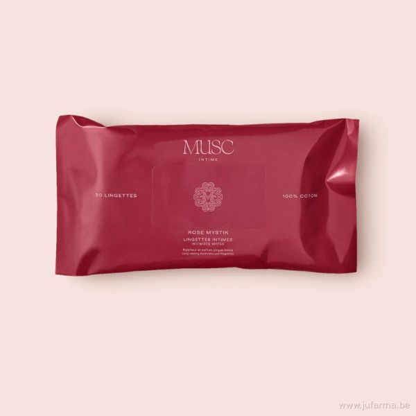 Musc intime Lingettes l'Envoutante 30pièces Rose MystiK