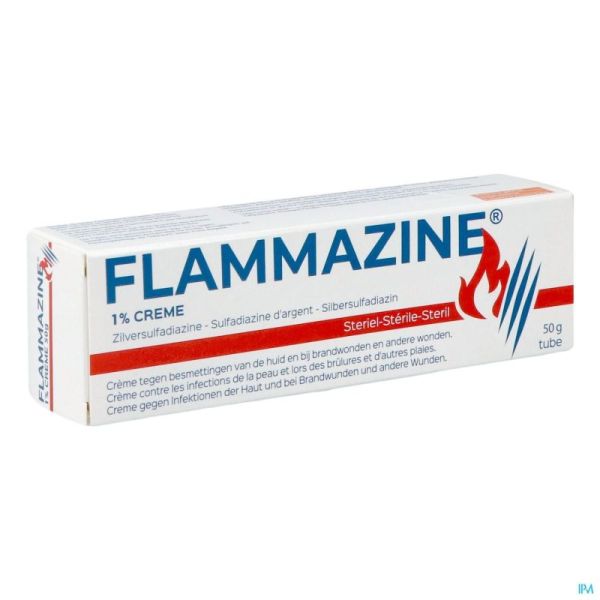 Flammazine pi pharma creme 1 x 50 g 1% pip