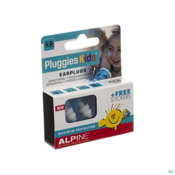 Alpine Pluggies Kids Bouchon Oreille            1 P