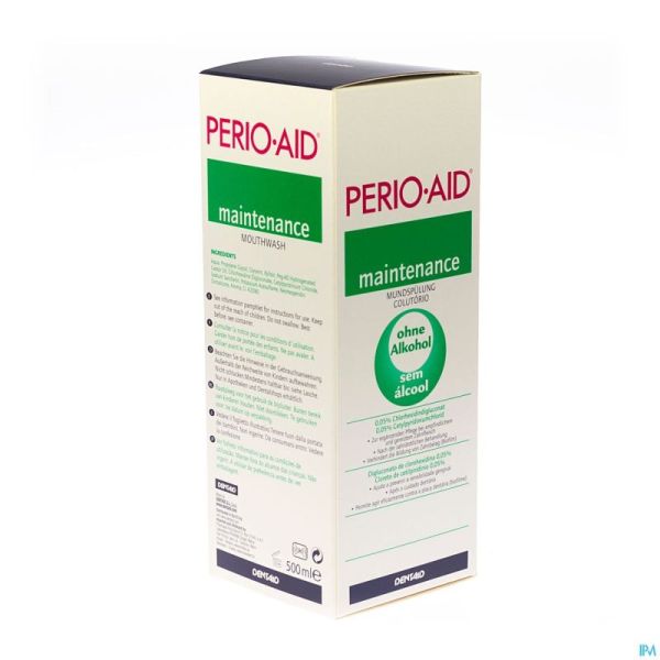 Perio.aid solution buccale 0,12% 500ml 3308