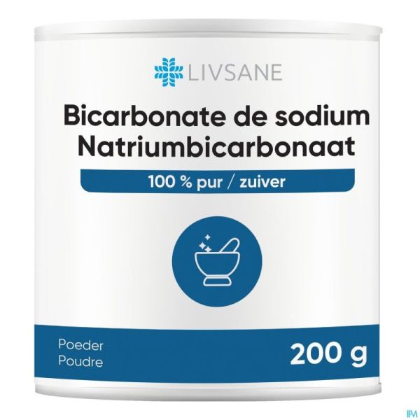Livsane bicarbonate soude pdr 200g