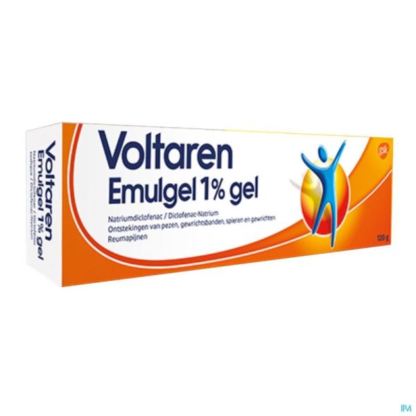 Voltaren emulgel 1 % gel 120g