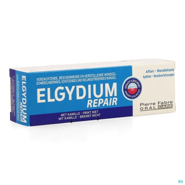 Elgydium repair gel buccal tube 15ml nf