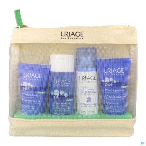 Uriage trousse voyage bebe 4 prod.