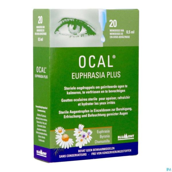 Ocal euphrasia plus monodoses 20x0,5ml