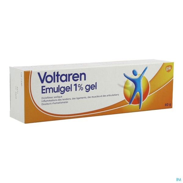 Voltaren emulgel 1 % gel 60g new