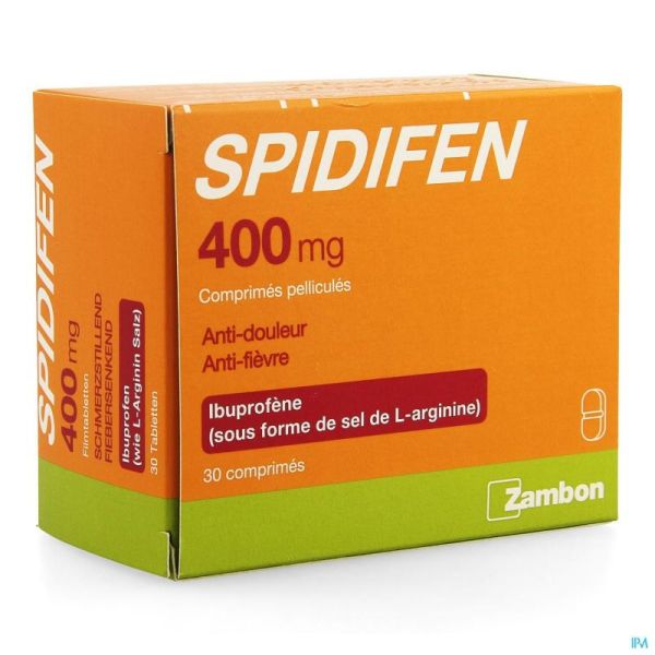 Spidifen 400 Mg Comp Pell  30