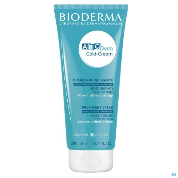 Bioderma abcderm cold cream visage corps nf 200ml