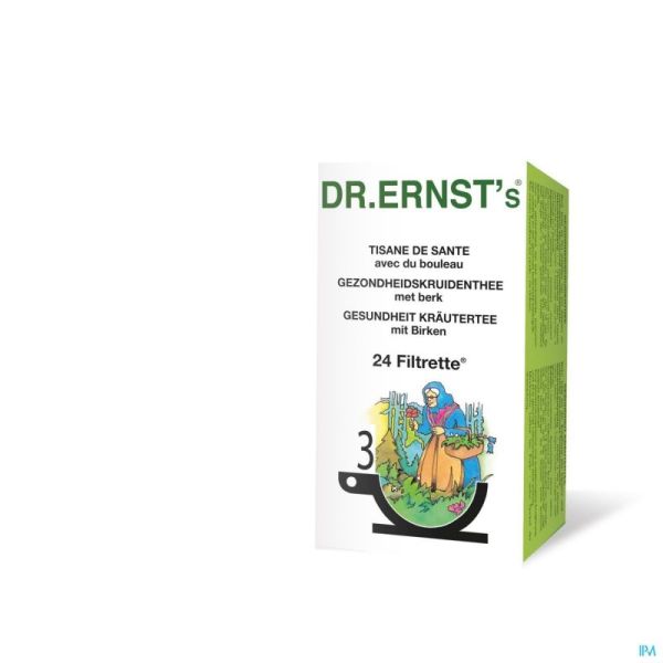 Dr Ernst Tisane N°3 Santé  20 filtrettes