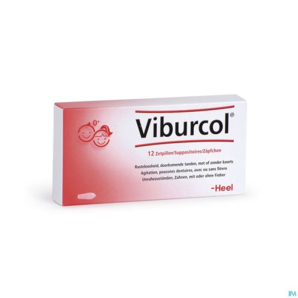 Viburcol nf suppo 12 heel