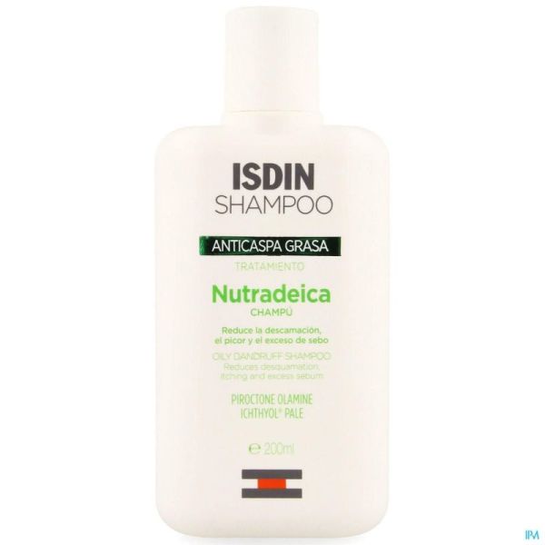 Isdin Nutradeica Pellicules Grasses Shampoing 200ml