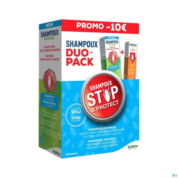 Shampoux express sh +protect promopack 2 prod.