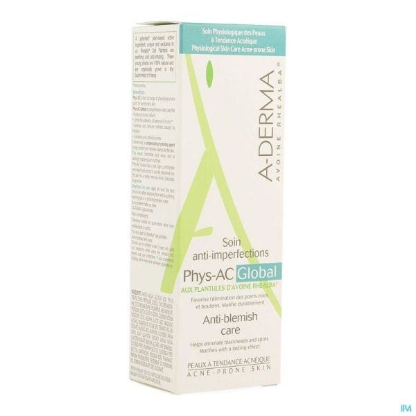 Aderma Phys-ac Global Crème Anti-imperfection Tube 40ml