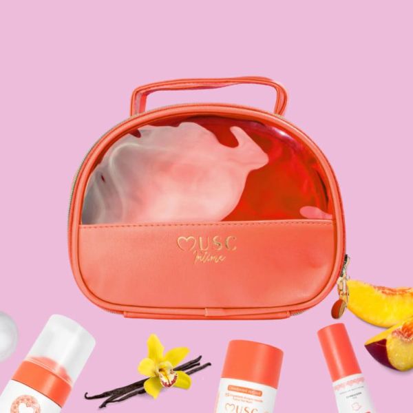 Musc intime trousse musc have hot peach La Charmeuse