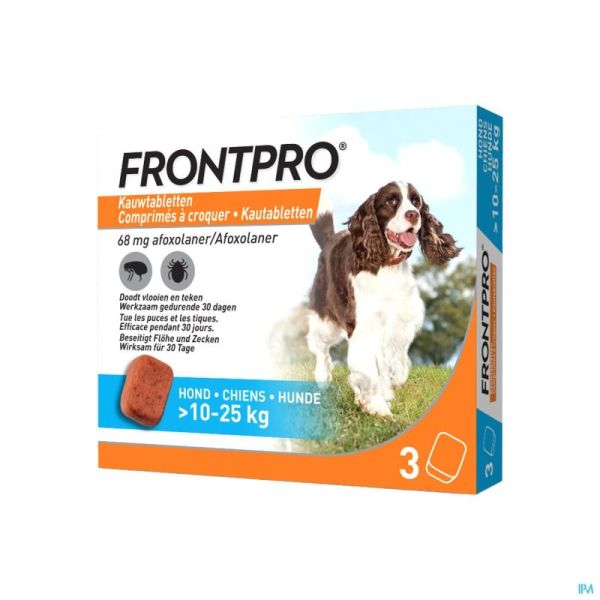 Frontpro 68mg 10-25kg Chien Comp Croq 3