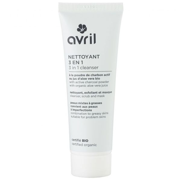Avril Nettoyant 3 en 1 Bio 50 Ml