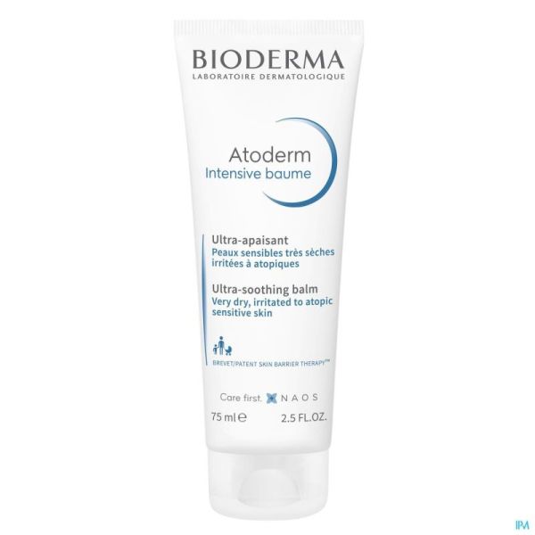Bioderma atoderm intensive baume tube 75ml