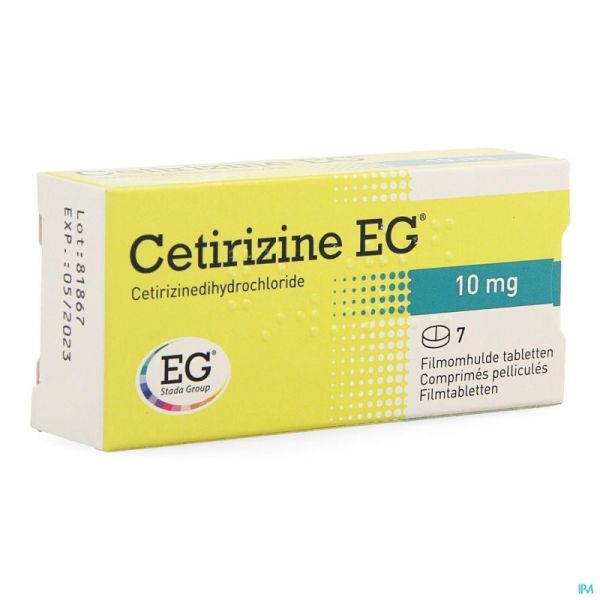 Cetirizine Eg Comp   7 X 10 Mg