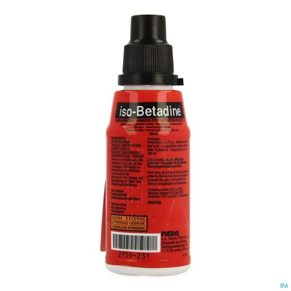 Iso Betadine Savon Germicide 7,5% 125 Ml