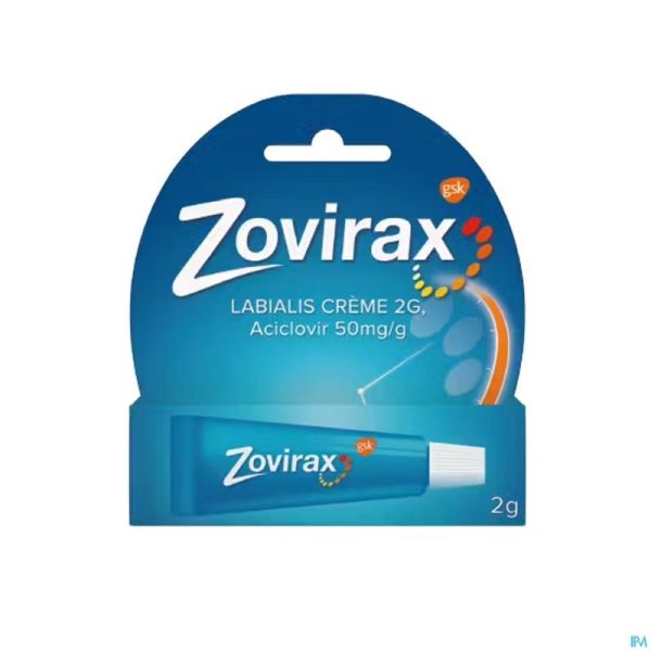 Zovirax creme 5% tube 2g