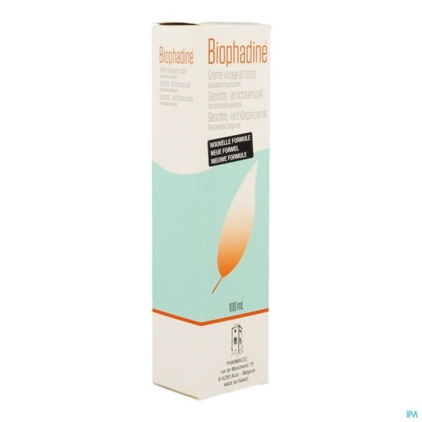 Biophadine Creme Hydra Nf Tube 100 Ml