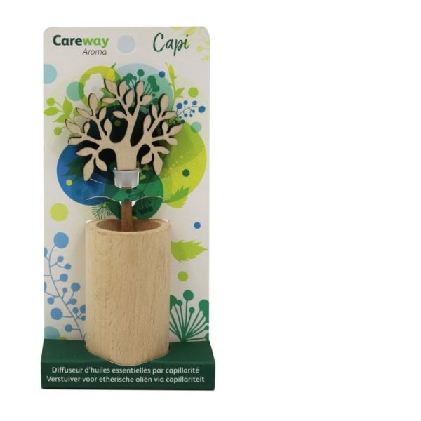 Careway aroma t diffuseur capi bois