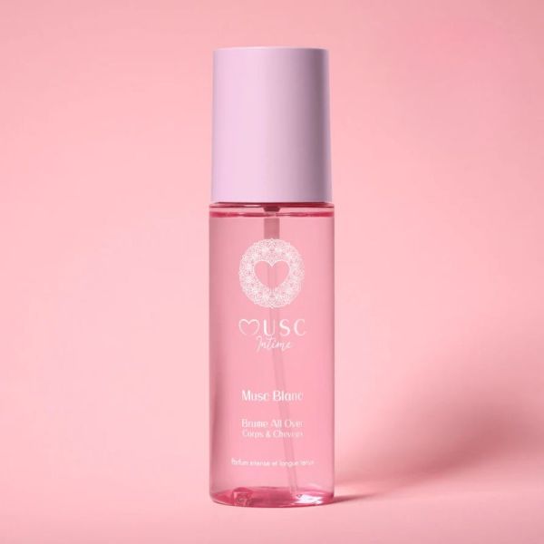 Musc intime Musc Intime - Brume All Over Corps & Cheveux Musc Blanc 100ml