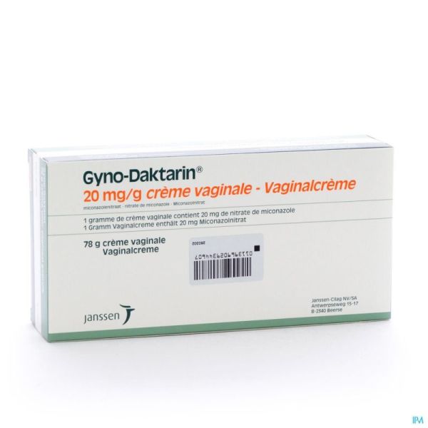 Gyno Daktarin Creme 1 X 78 G  2%