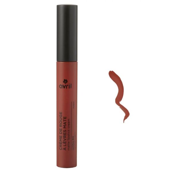 Avril Crème De Rouge à Lèvres Mate Acajou BIO