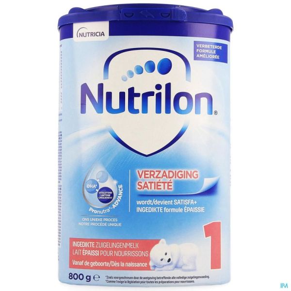 Nutrilon satiete satisfa+ 1 easypack pdr 800g