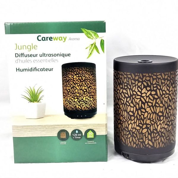 Careway aroma jungle ultrasonic verre diffus.120ml