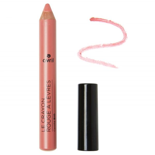 Avril Crayon Rouge à Lèvres Bois de Rose Bio