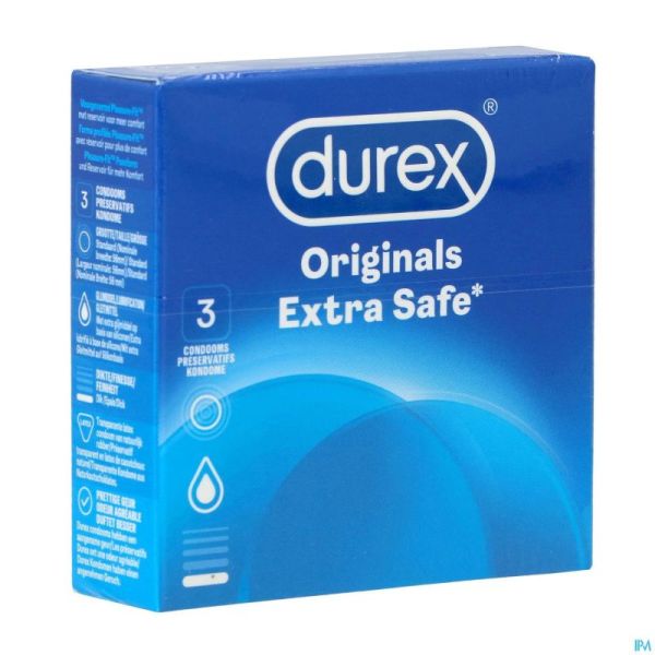 Durex extra safe preservatifs 3